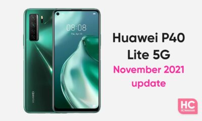 Huawei P40 Lite 5G november 2021 EMUI update