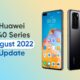 Huawei P40 August 2022 HarmonyOS