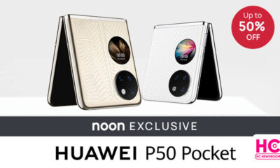 huawei p50 pocket 50% off