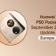 Huawei P50 Pocket September 2022 Europe