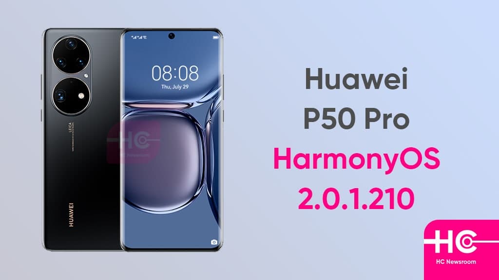 Huawei P50 Pro HarmonyOS 2.0.1.210