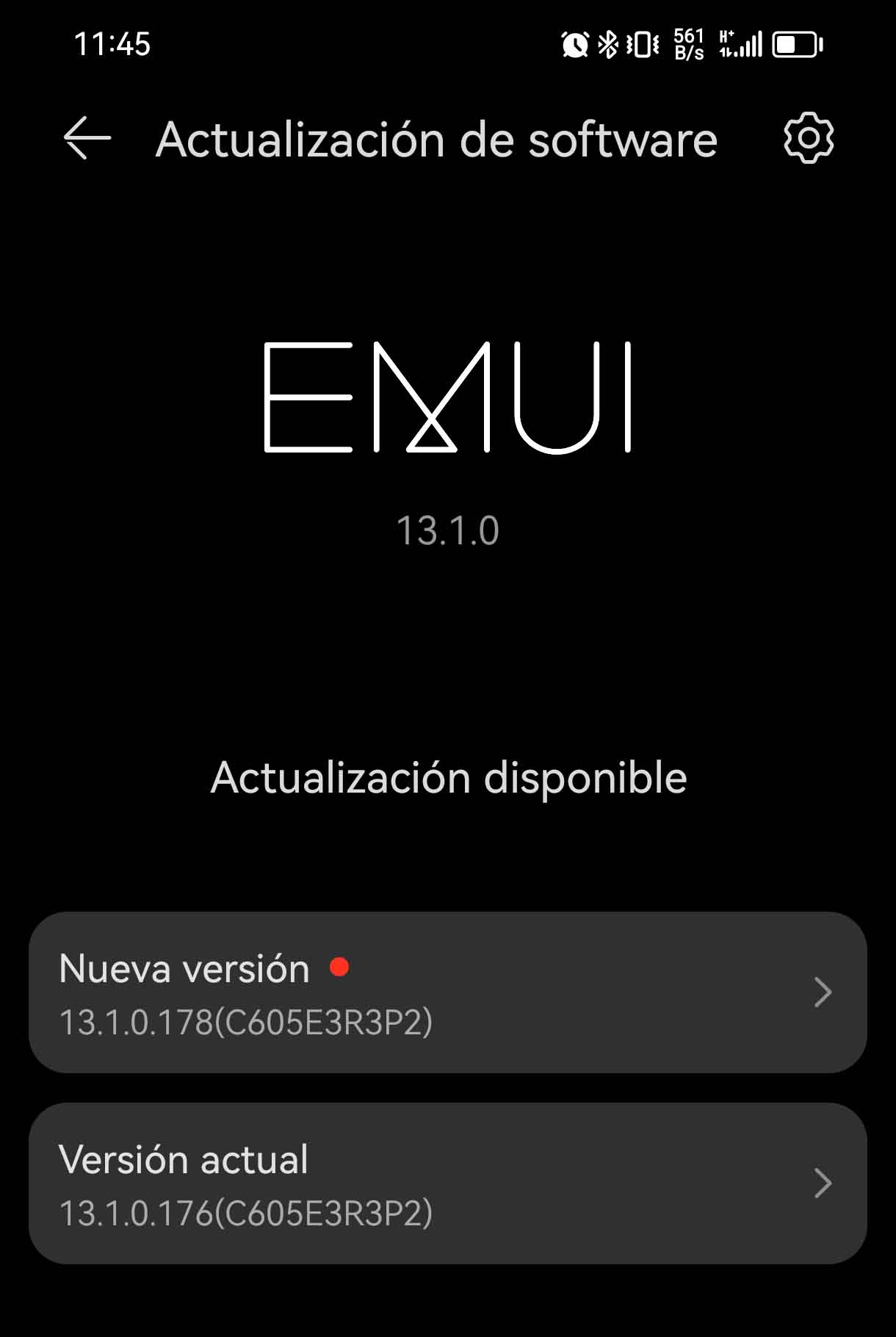 October 2023 update huawei p60 pro