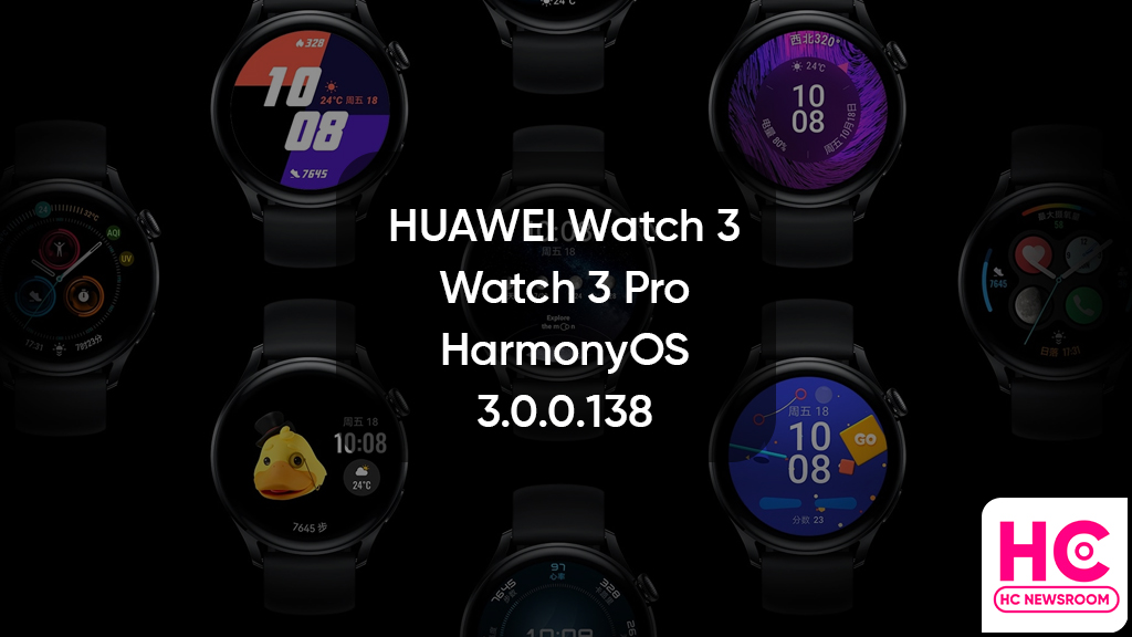 huawei watch 3 HarmonyOS 3.0.0.138