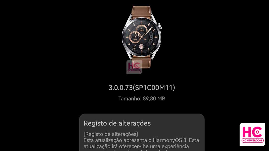 Huawei Watch 3 HarmonyOS 3 Europe