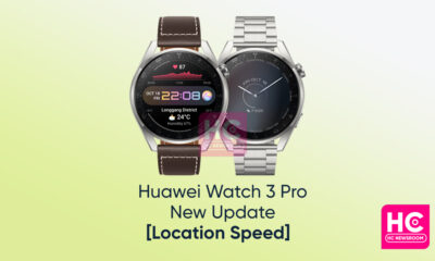 Huawei Watch 3 Pro speed location