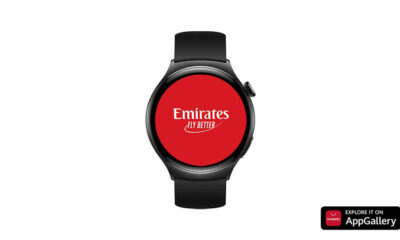 Emirates HMS Huawei Watch 4