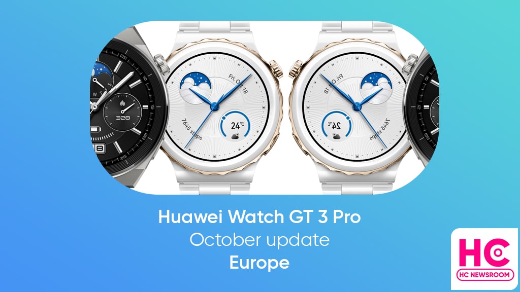 huawei watch gt 3 pro update europe