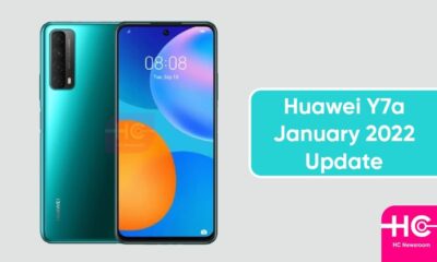 Huawei Y7a January 2022 update