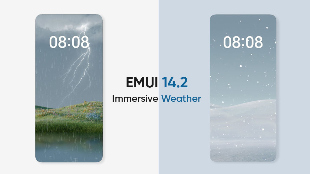 EMUI 14.2 Immersive Weather theme