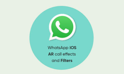 WhatsApp AR call filters iOS