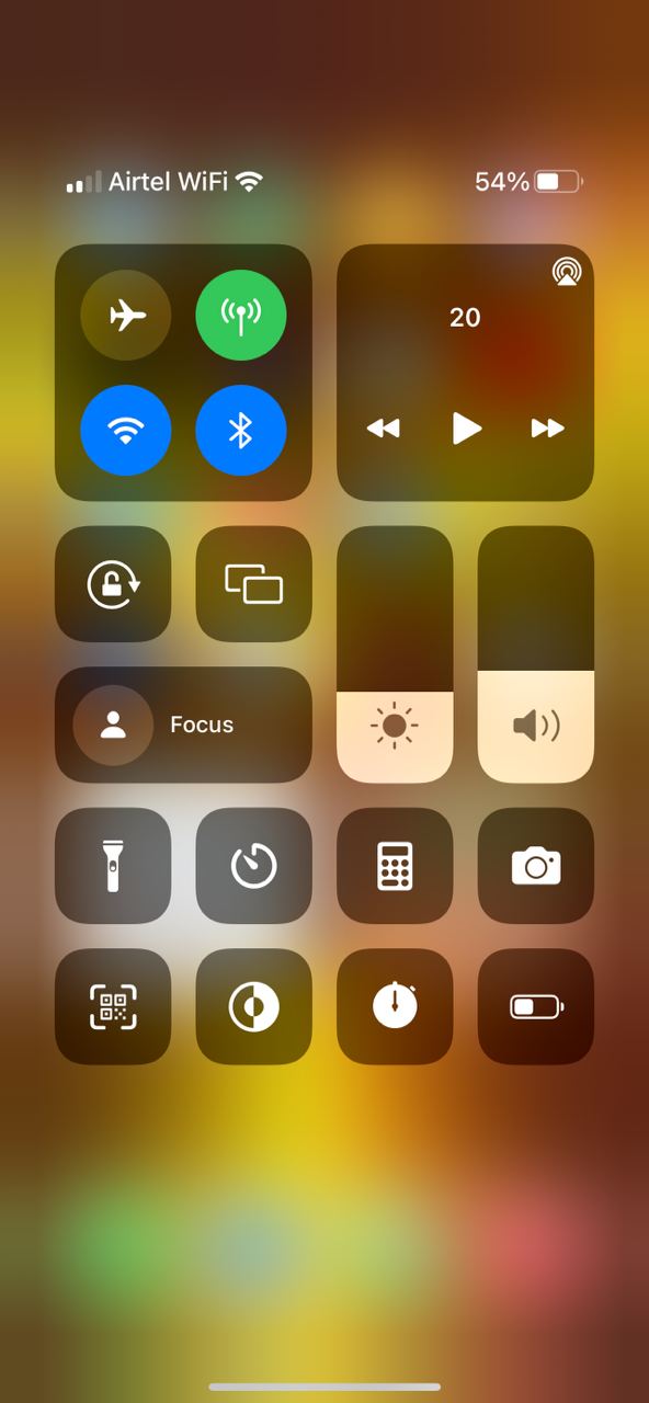 ios 15 ios 16 control center