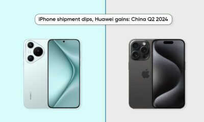 iPhone shipment China Huawei Q2