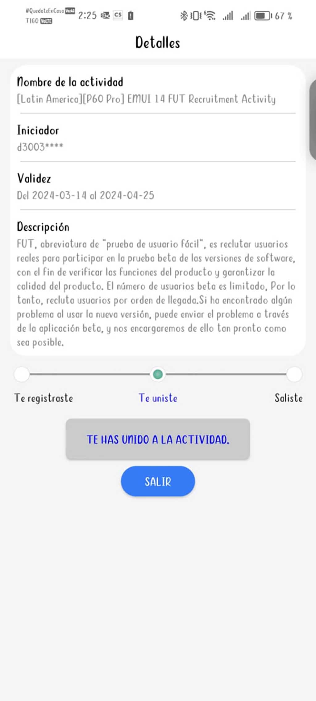 EMUI 14 Beta Program Latin America