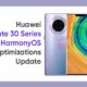 Huawei Mate 30 HarmonyOS update