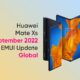 Huawei Mate Xs September 2022 update