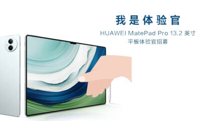 Huawei MatePad Pro 13.2 air gestures beta