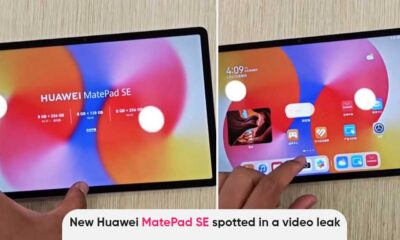 Huawei MatePad SE video leak