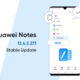 Huawei Notes 12.4.2.271 update