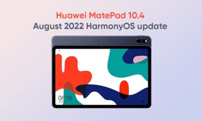 Huawei MatePad 10.4 August 2022 HarmonyOS update