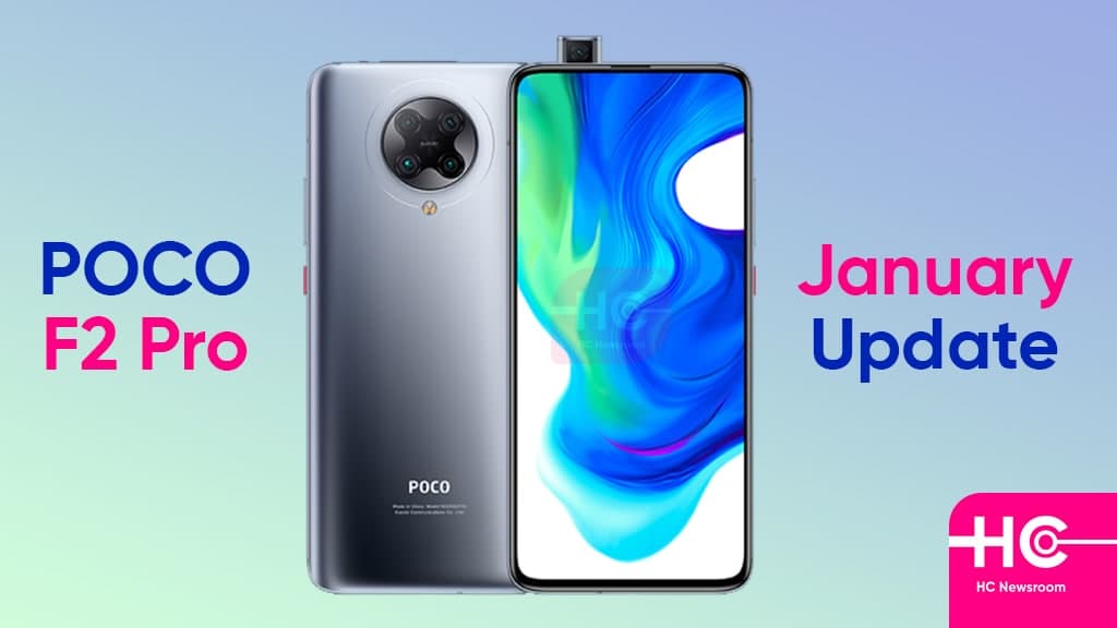 Poco F2 Pro January 2022 update