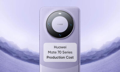 Huawei Mate 70 production cost