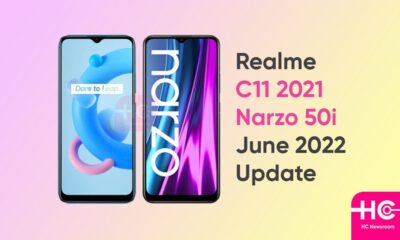 June 2022 update Realme C11 Narzo 50i