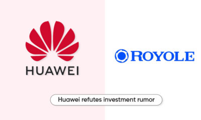 Huawei Royole screen investment rumor