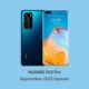 Huawei P40 Pro September 2023 update