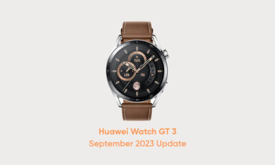 Huawei Watch GT 3 September 2023 update