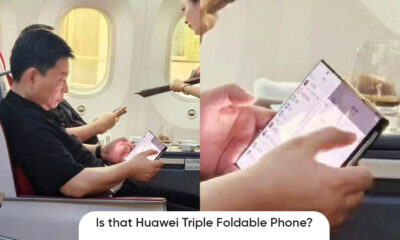 Huawei Triple Foldable leaked