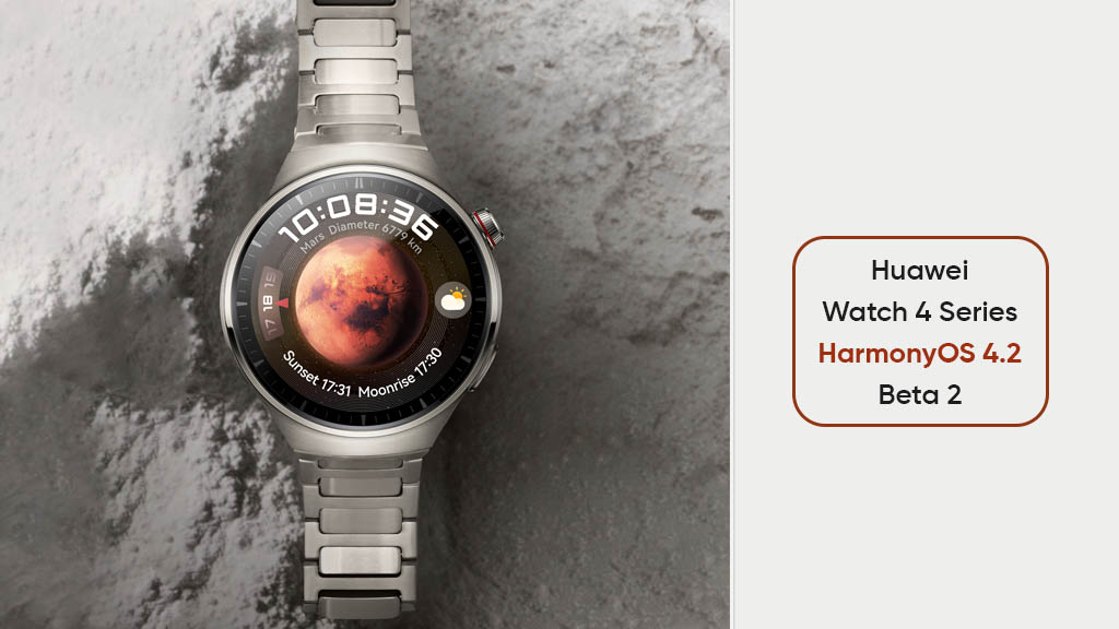 Huawei Watch 4 HarmonyOS 4.2 beta 2
