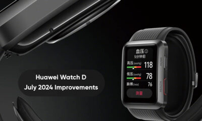 Huawei Watch D July 2024 improvements