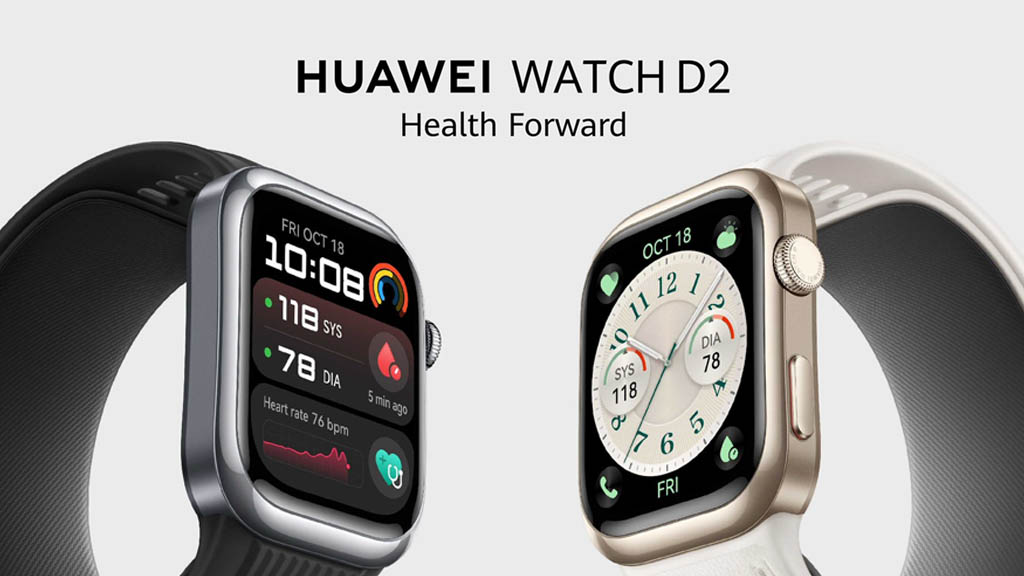 Huawei launches Watch D2