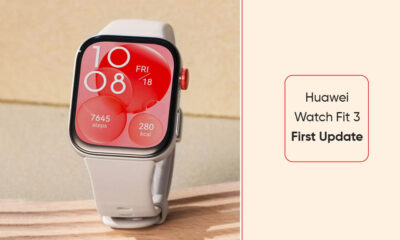 Huawei Watch Fit 3 first update