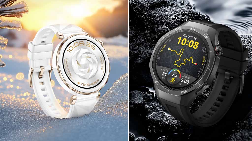 Huawei Watch GT 5 faces