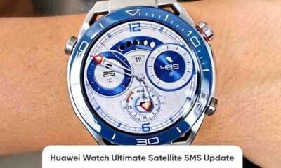 satellite sms feature update huawei watch ultimate