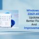 Windows 11 22621.607 update